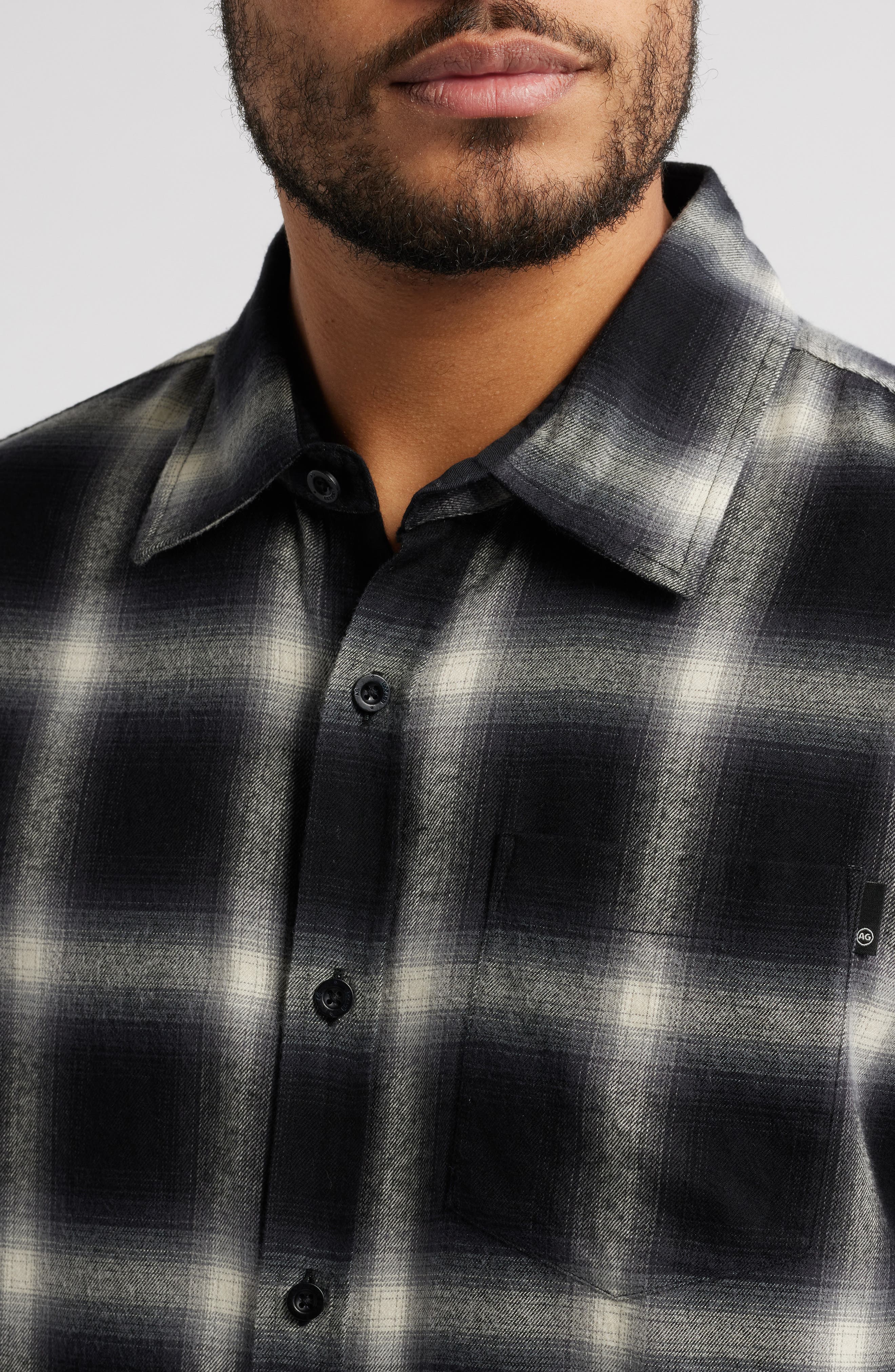 Aiden Plaid Button-Up Shirt - image 2