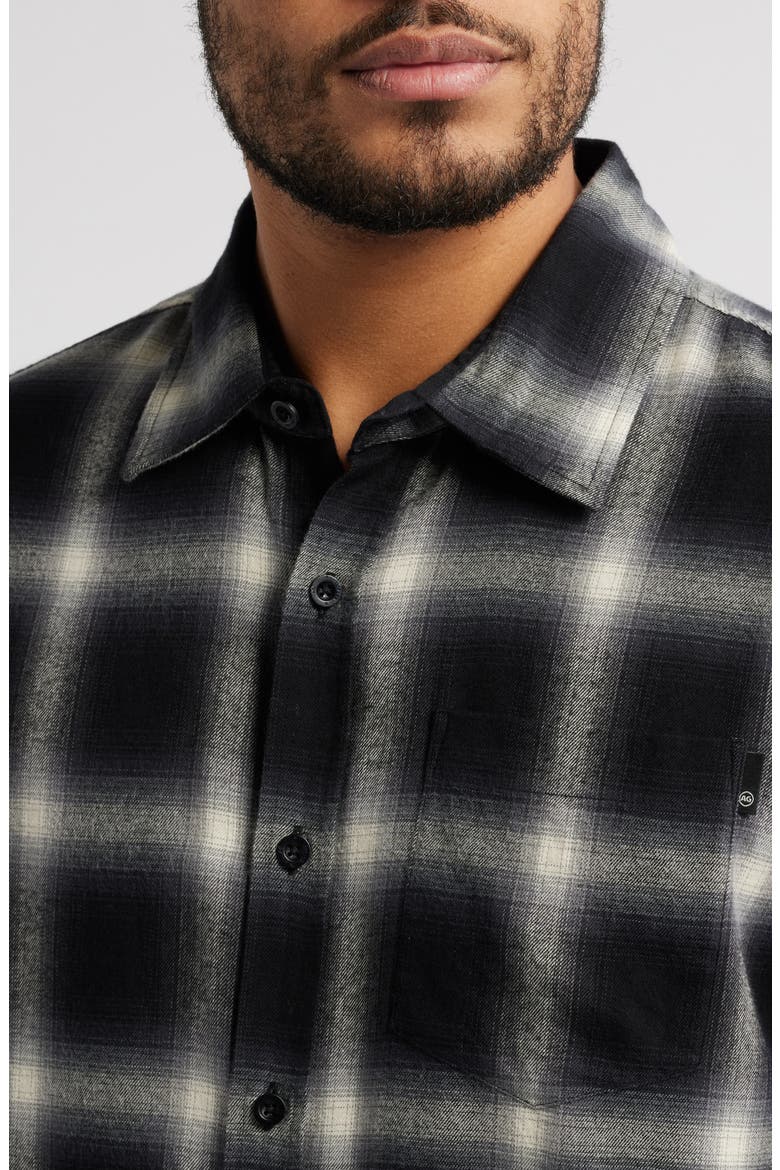 Aiden Plaid Button-Up Shirt, Alternate, color, BRUSHED CHECK PLAID GREY MULTI