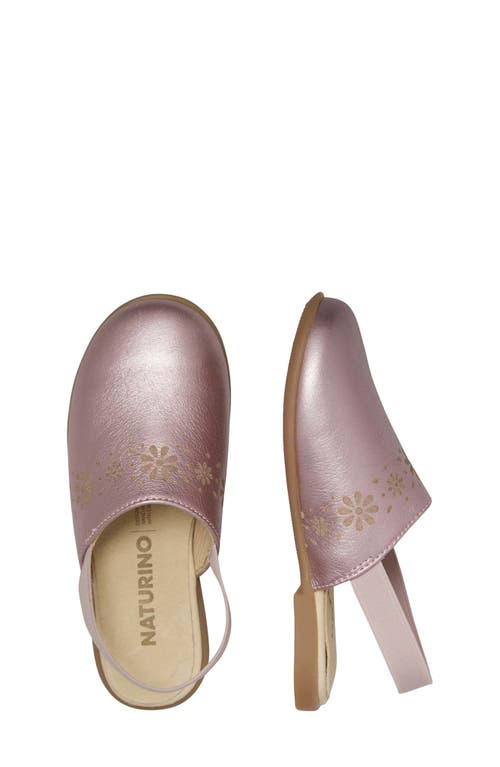 Shop Naturino Kids' Callais Slingback Flat In Cipria