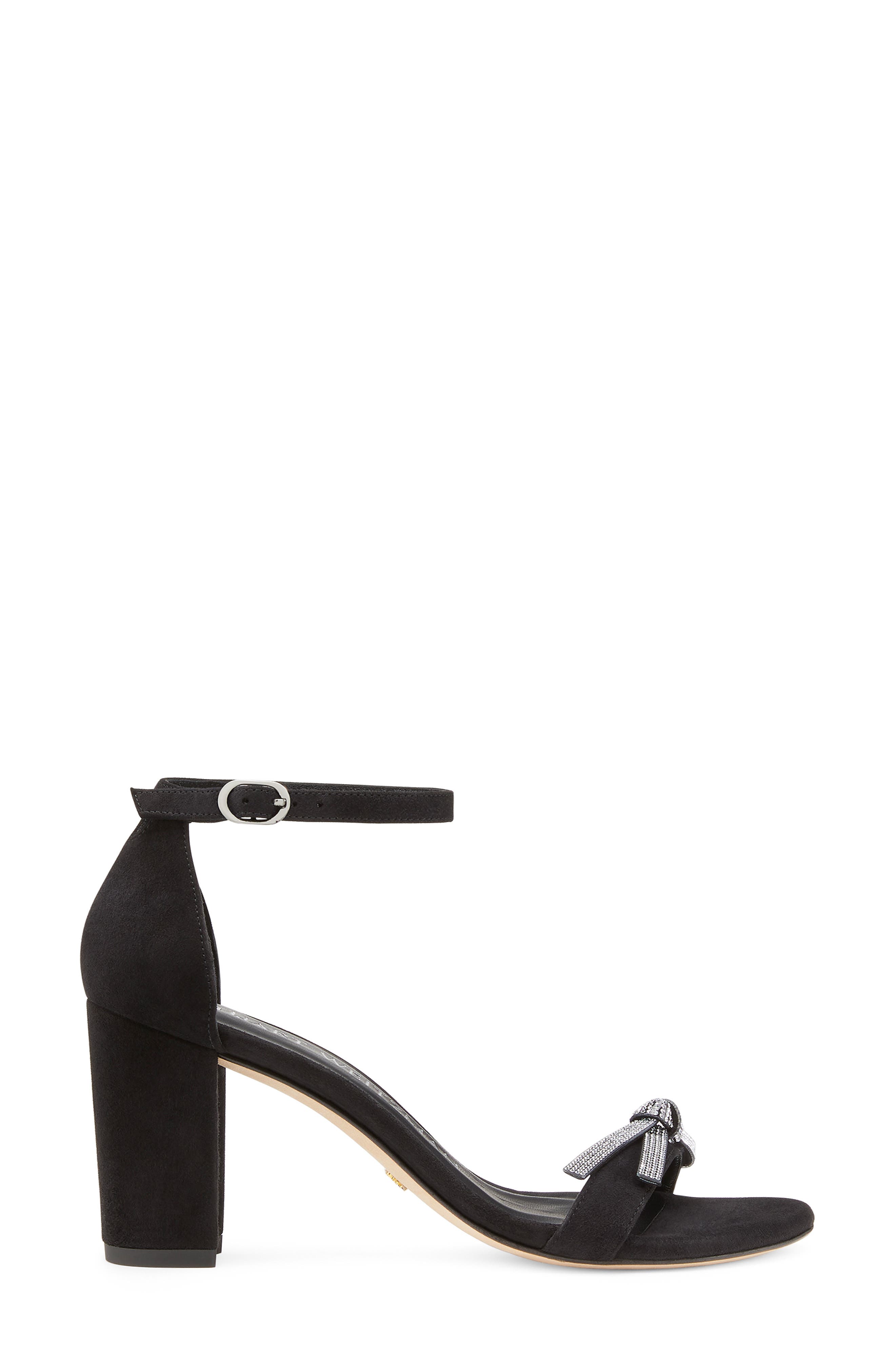 Stuart Weitzman Nearlynude Ankle Strap Sandal, Alternate, color, 