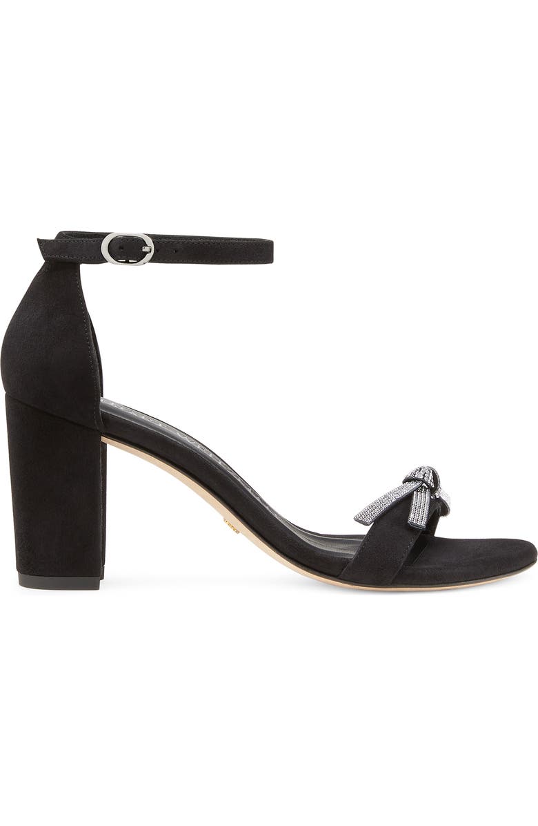 Stuart Weitzman Nearlynude Ankle Strap Sandal, Alternate, color,