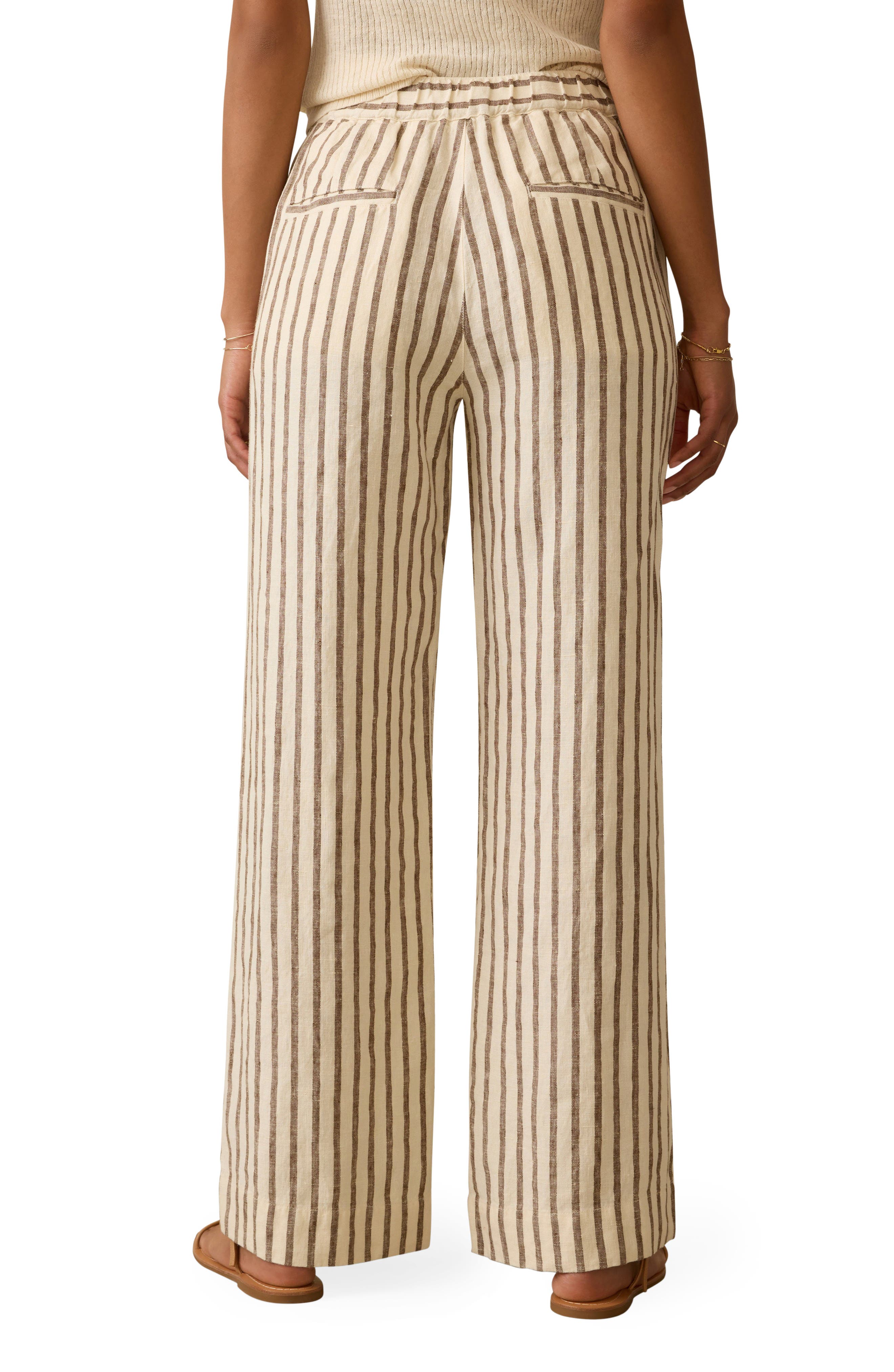 Sun Strider Wide Leg Linen Pants - image 4