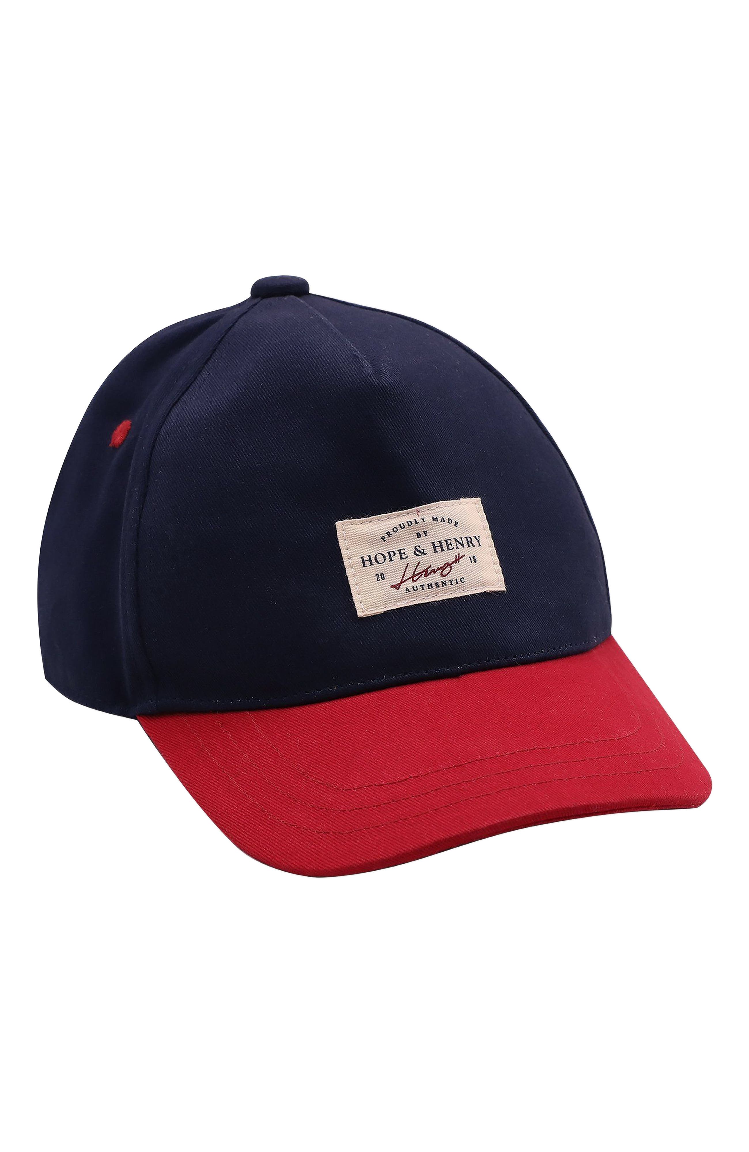 selected Navy and Red
