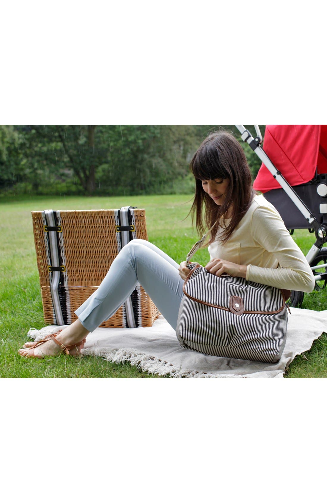 Babymel 'Satchel' Diaper Bag, Alternate, color, 