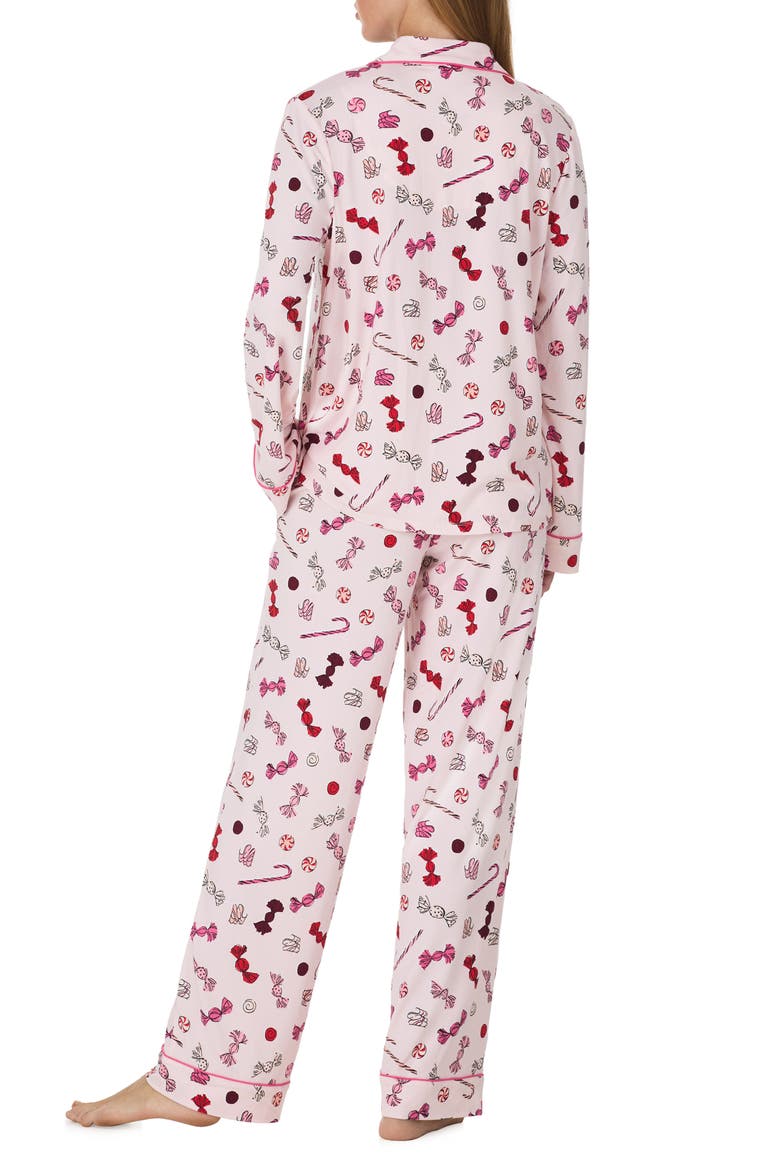Novelty Print Pajamas, Alternate, color, BLUSH/ PRINT