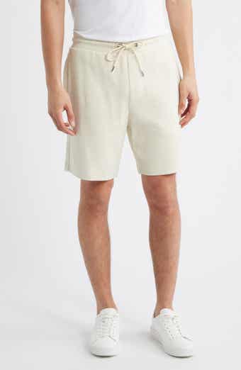 BOSS Leoni Drawstring Cotton Terry Cloth Shorts