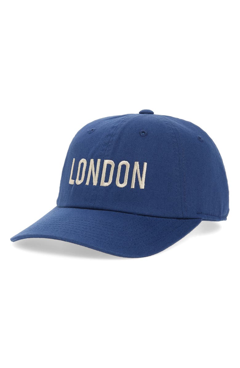 American Needle Slouch London Embroidered Baseball Cap, Main, color,