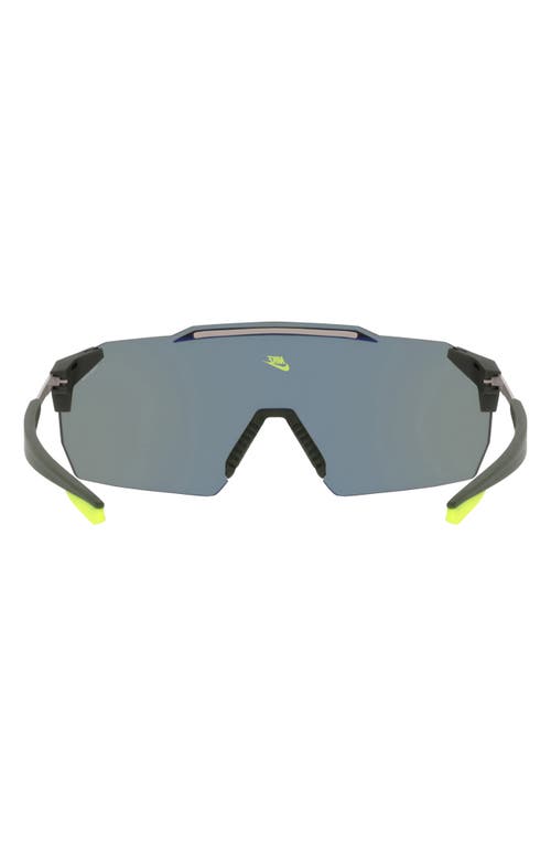 Nike Limitless 61mm Shield Sunglasses In Green
