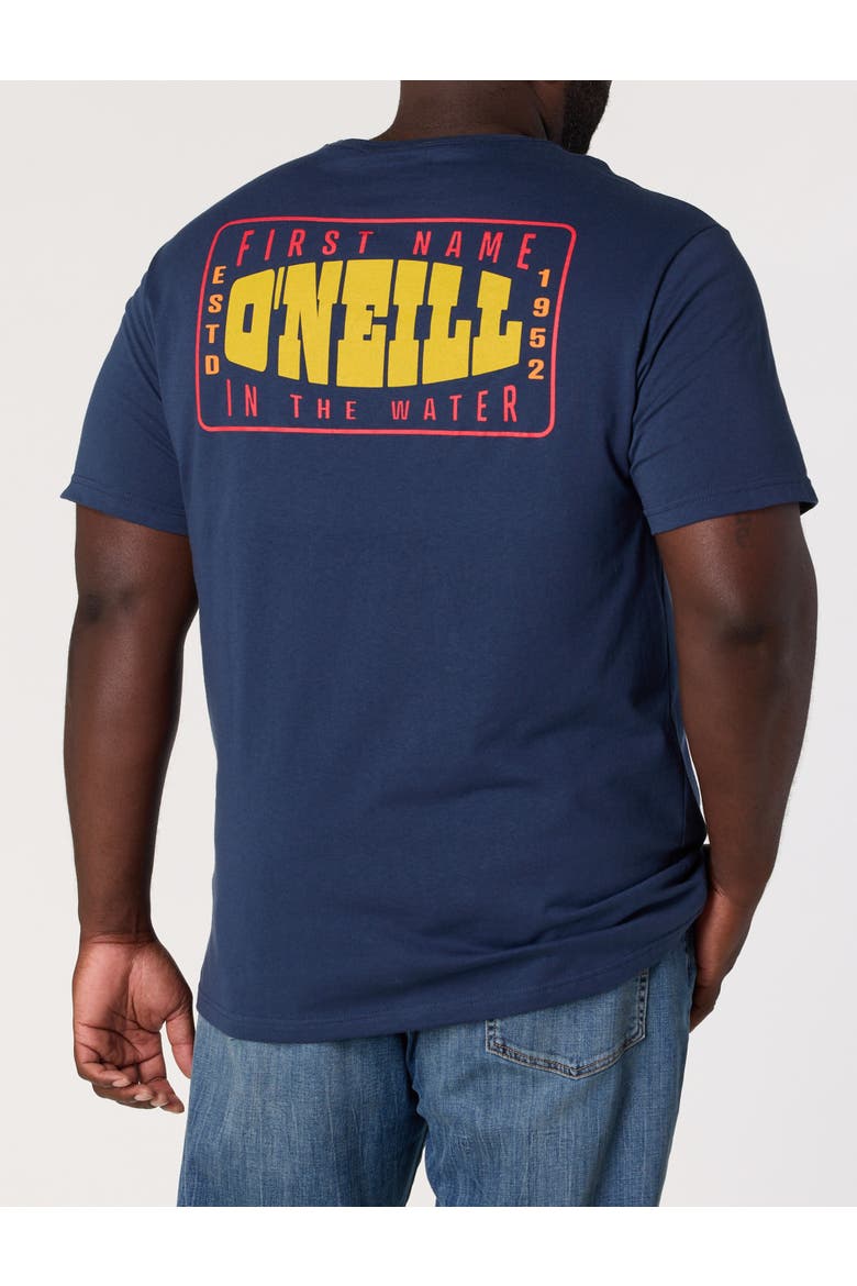 Big & Tall Western Classic T-Shirt, Main, color, NAVY