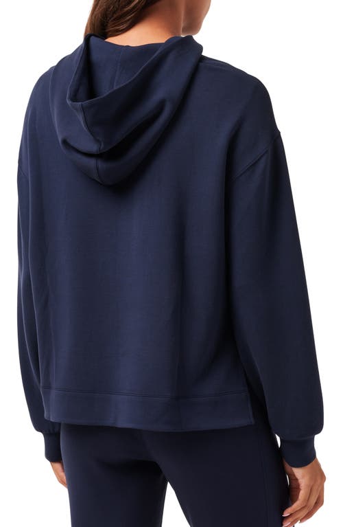 Travismathew Skyloft Hooded Sweatshirt In Heather Kentucky Blue
