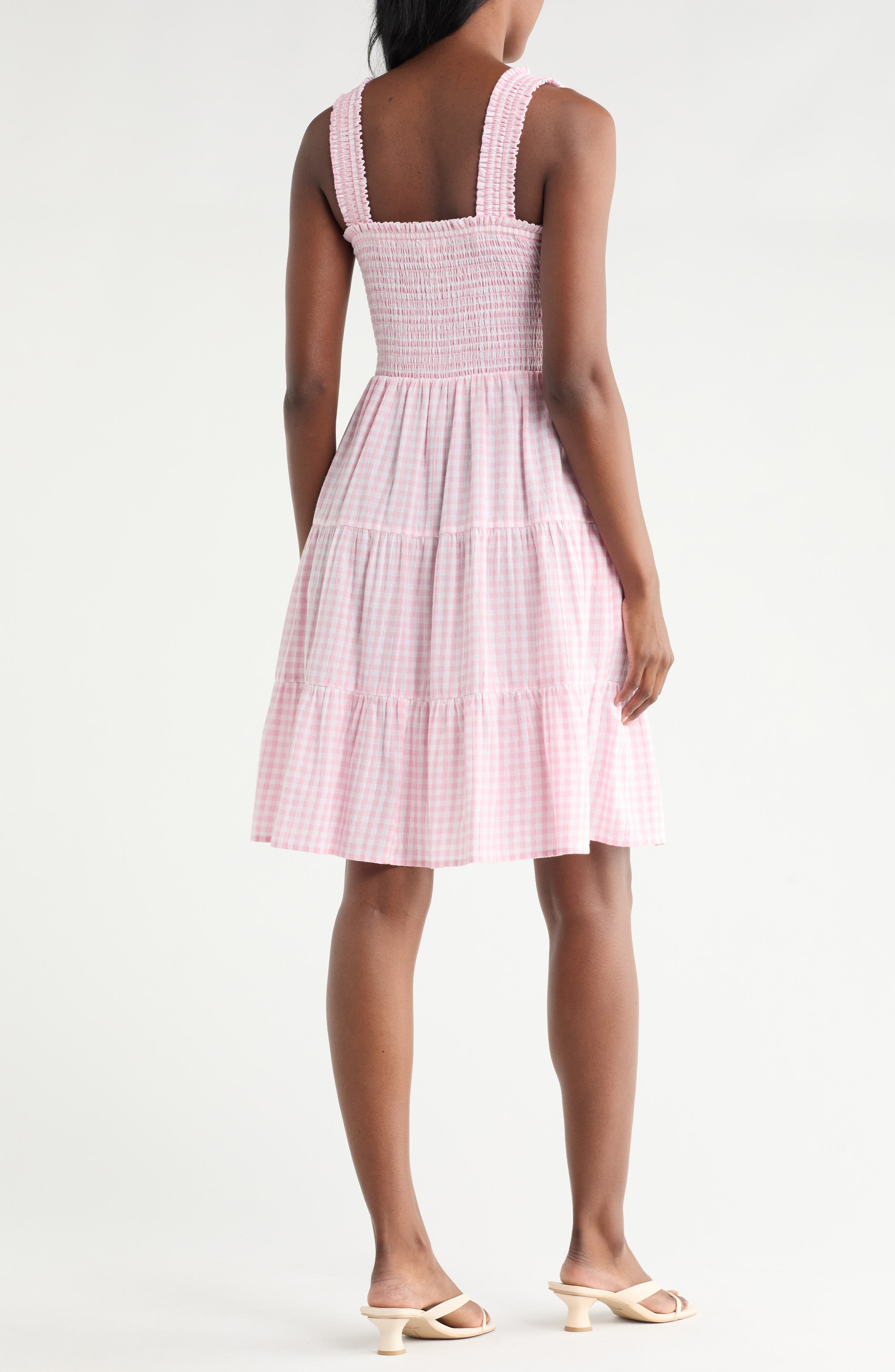 Alice Smocked Tiered Dress - image 2