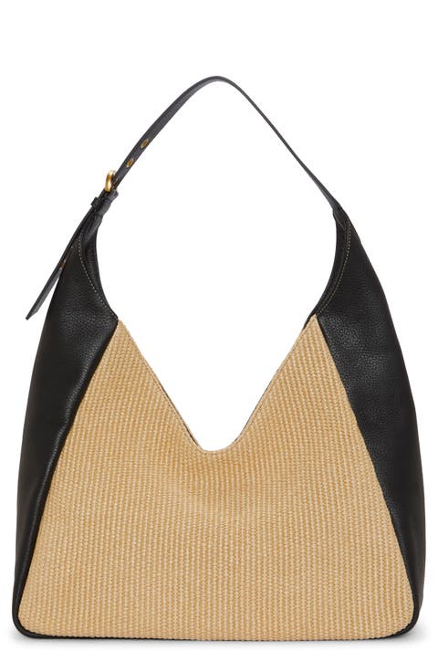 Marza Colorblock Hobo Shoulder Bag