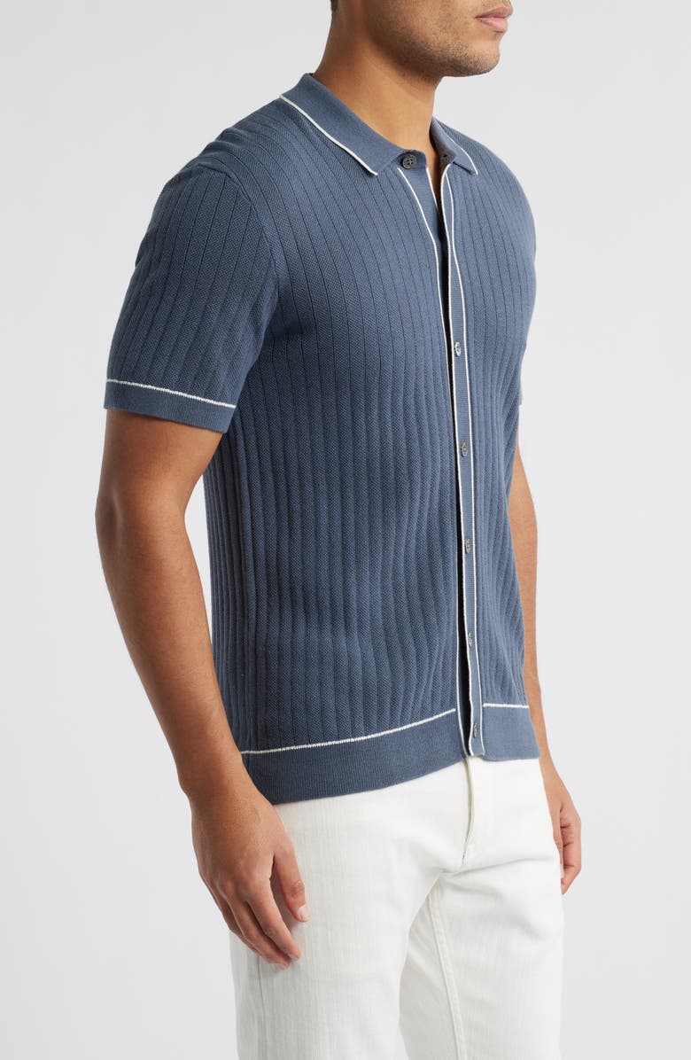 Rails Vernon Knit Short Sleeve Button-Up Shirt, Alternate, color,