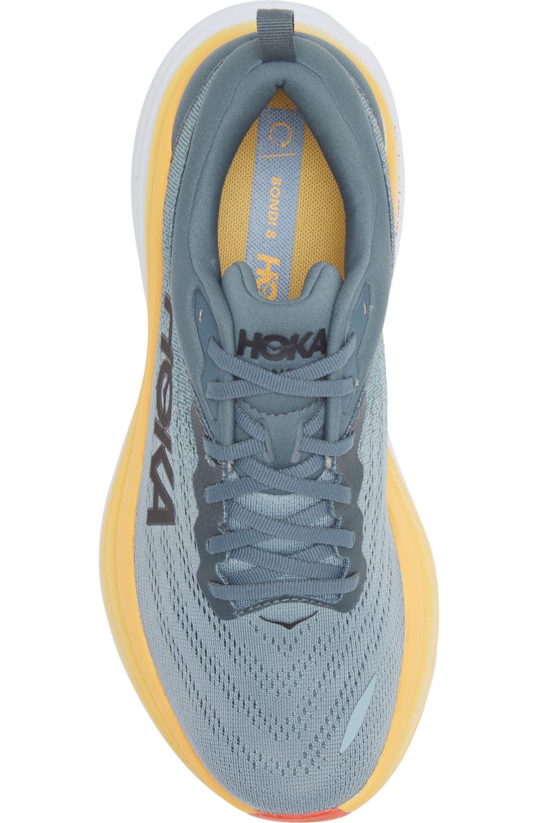 HOKA Bondi 8 Running Shoe, Alternate, color, Goblin Blue / Mountain Spring