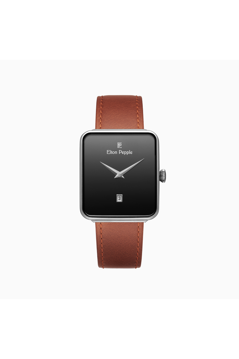 Men's Classic Telma - Edgewater, 38mm, Main, color, Black/ brown/rose gold