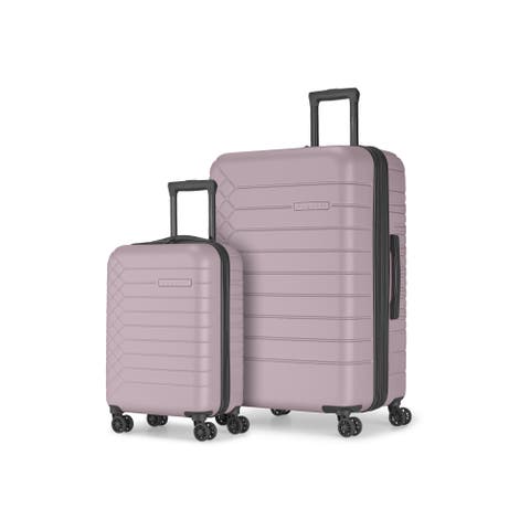 Mecca 2 Piece Hardside Luggage Set with Expansion