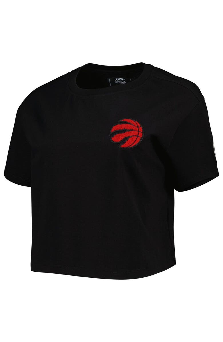 PRO STANDARD Women's Pro Standard Black Toronto Raptors Classics Boxy T-Shirt, Alternate, color, Black
