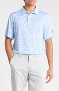 PGA TOUR Floral Print Performance Polo