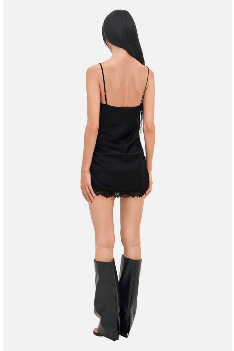Rudy Mini Dress, Alternate, color, Black
