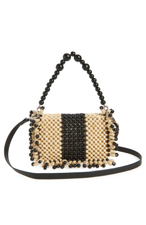Dolce Vita Seychell Beaded Convertible Crossbody Bag In Brown