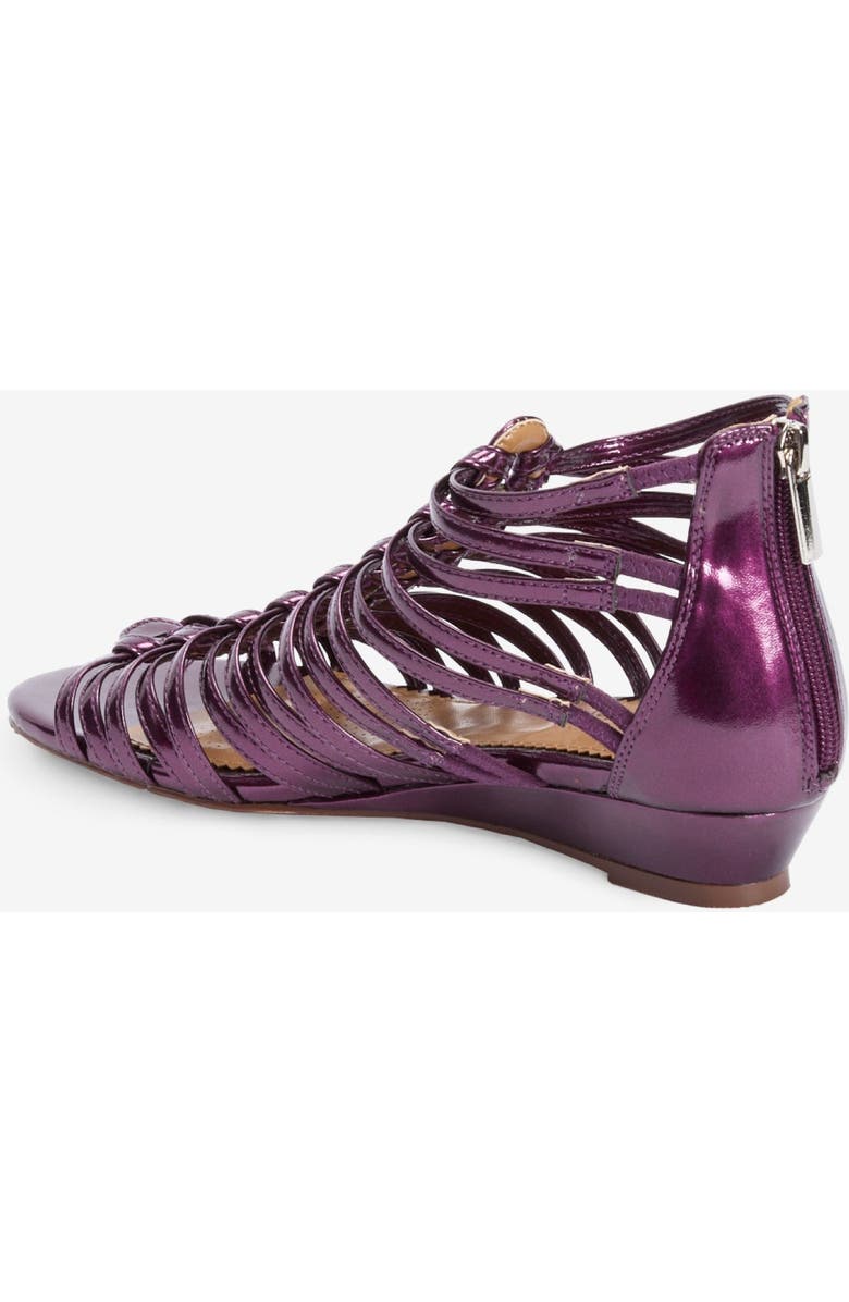 Comfortview The Helen Sandal, Alternate, color, Purple Metallic