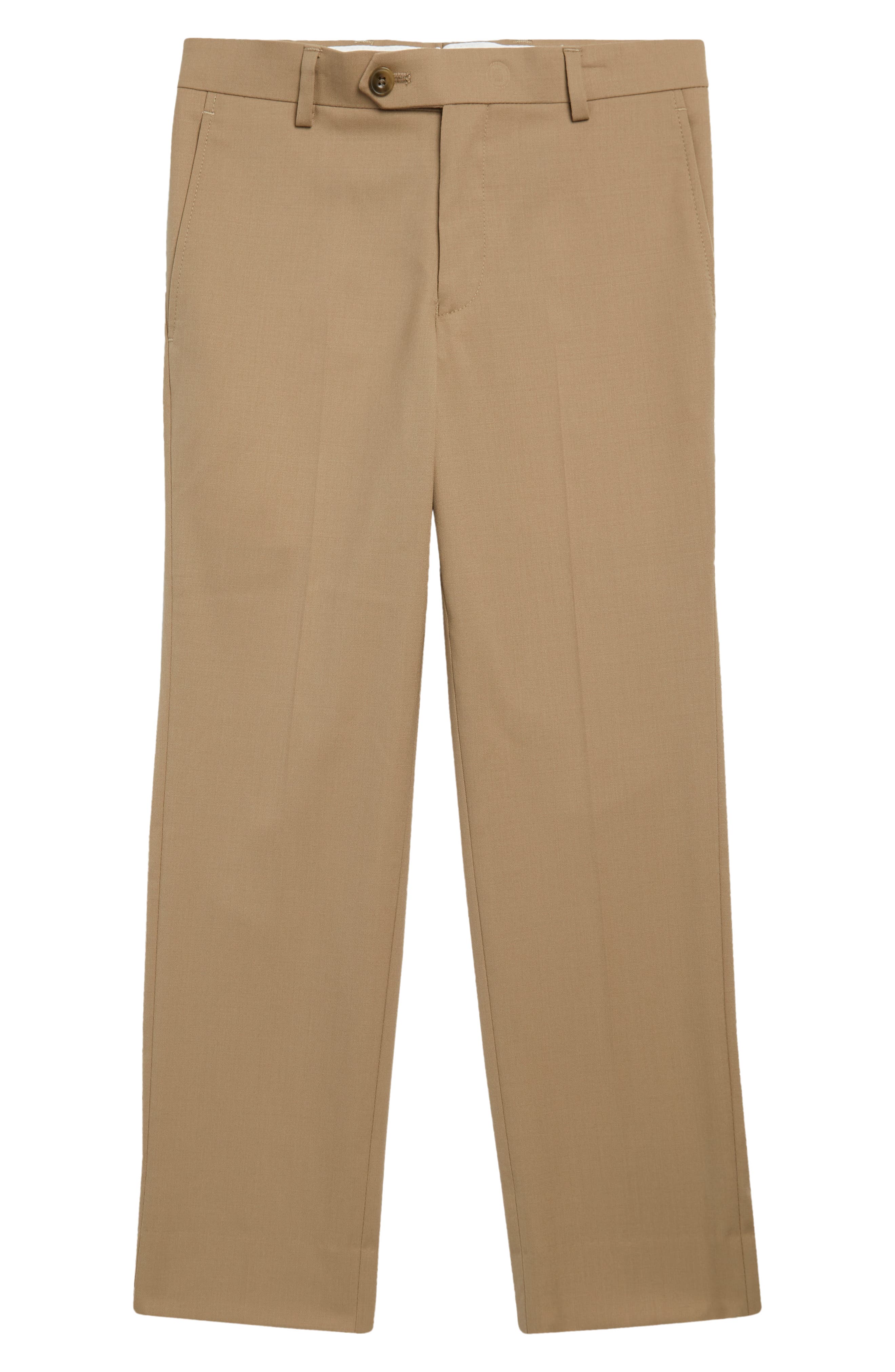 Michael Kors Collection Kids' Twill Flat Front Trousers