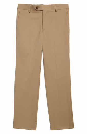 Michael Kors Collection Kids' Twill Flat Front Trousers