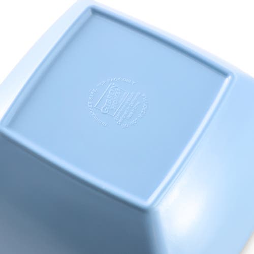 Gibson Home Grayson 4 Piece 6 Inch Square Melamine Dinner Bowl Set In Multi