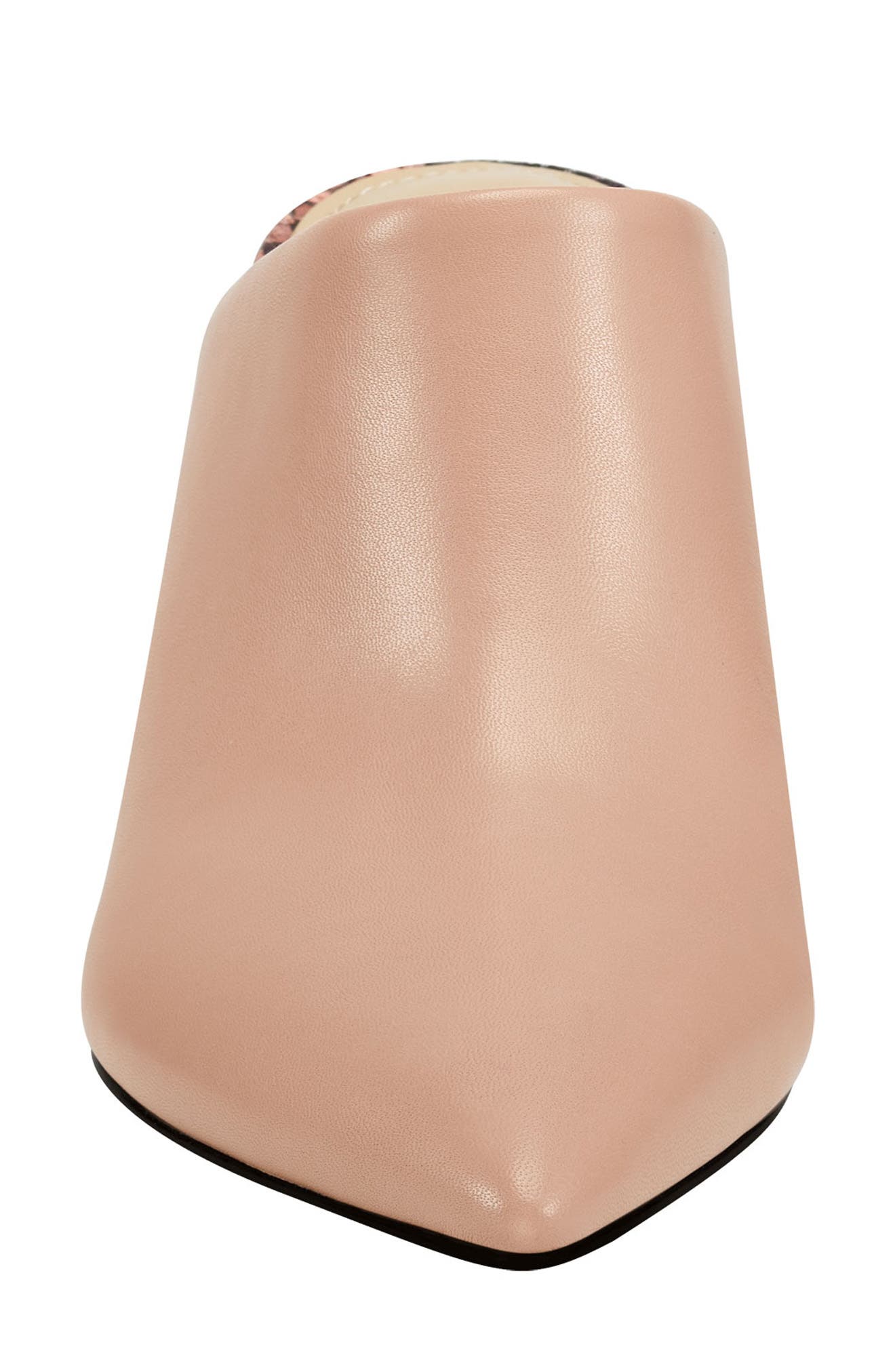 Marc Fisher LTD. Paislee Pointed Toe Mule, Alternate, color, LIGHT PINK LEATHER