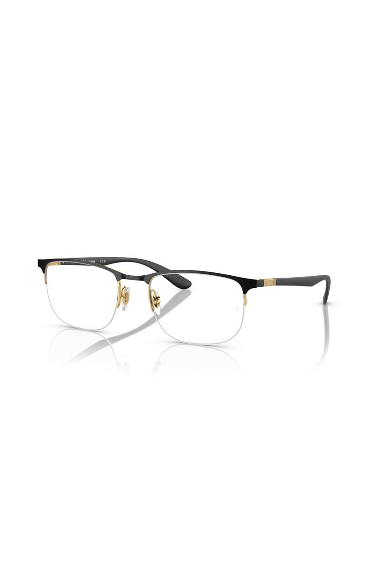 53mm Irregular optical glasses, Main, color, Black