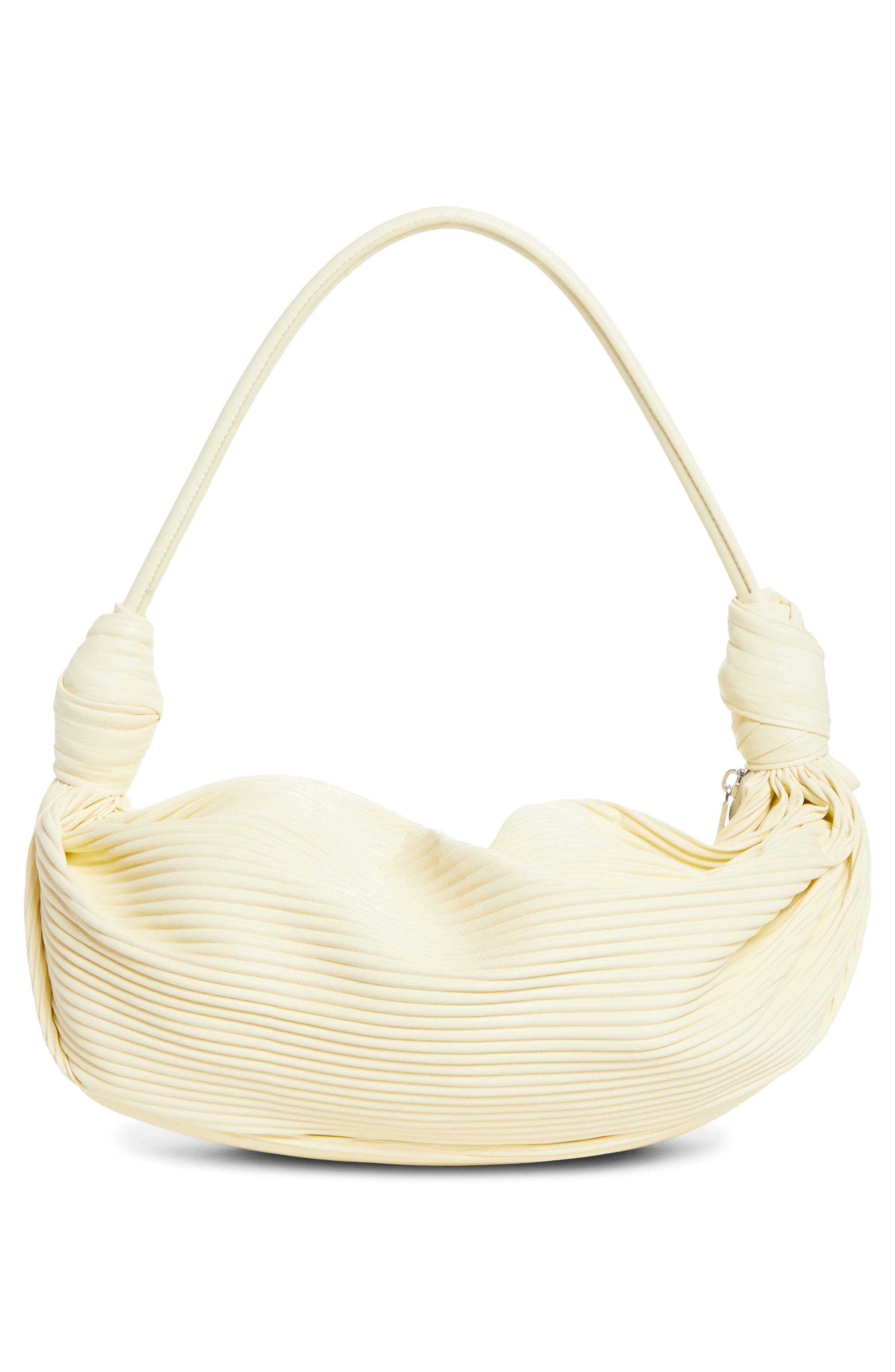 x Collina Strada Wave Knot Bag, Alternate, color, BUTTER