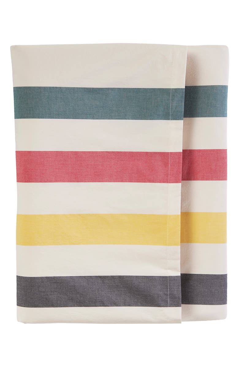 Pendleton Glacier Yarn Dyed Duvet Cover & Sham Set, Alternate, color, 