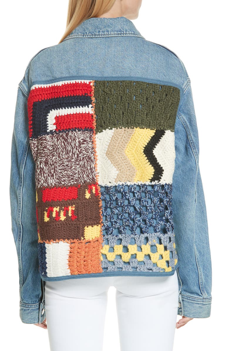 Ambush Denim Jacket, Alternate, color, 