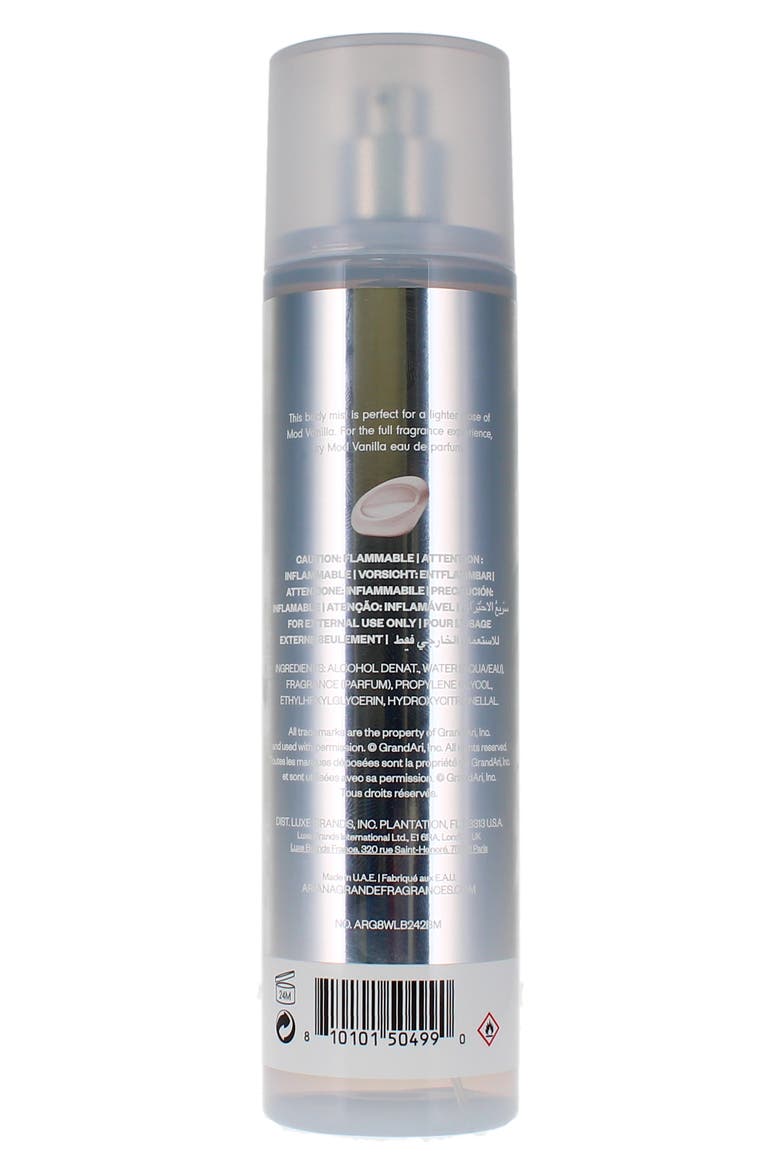 Mod Vanilla Body Mist, Alternate, color, NO COLOR