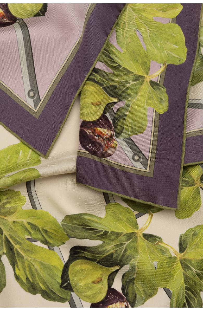 Elizabetta Tessa - Silk Foulard for Women, Alternate, color, Cream