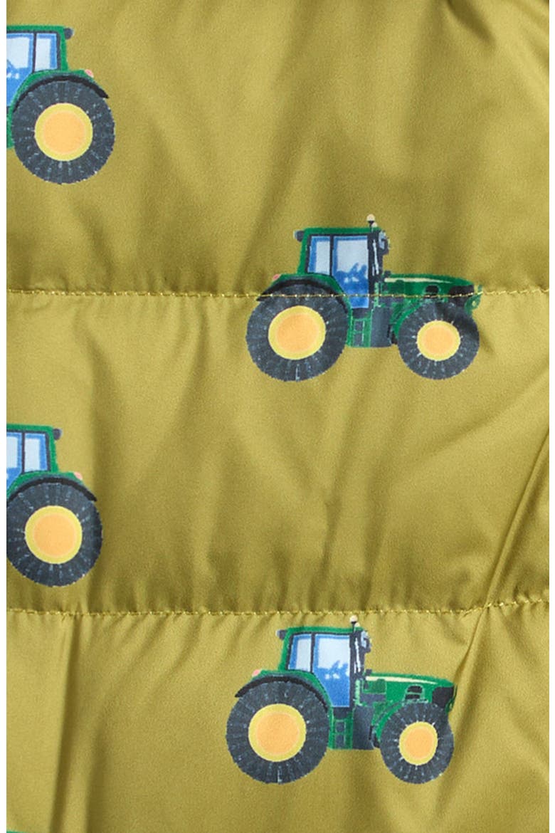 Kids' Casey Reversible Down Puffer Vest, Alternate, color, GREEN