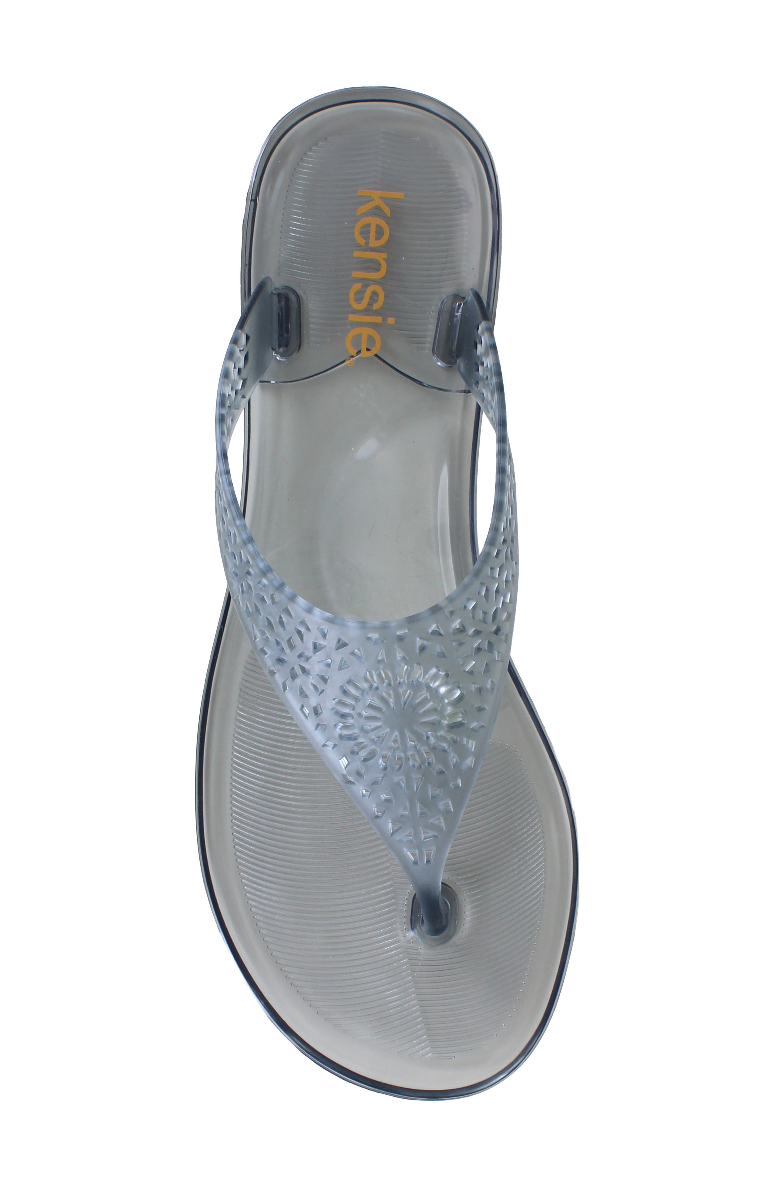 Kensie Balia Flip Flop, Alternate, color, Smoke