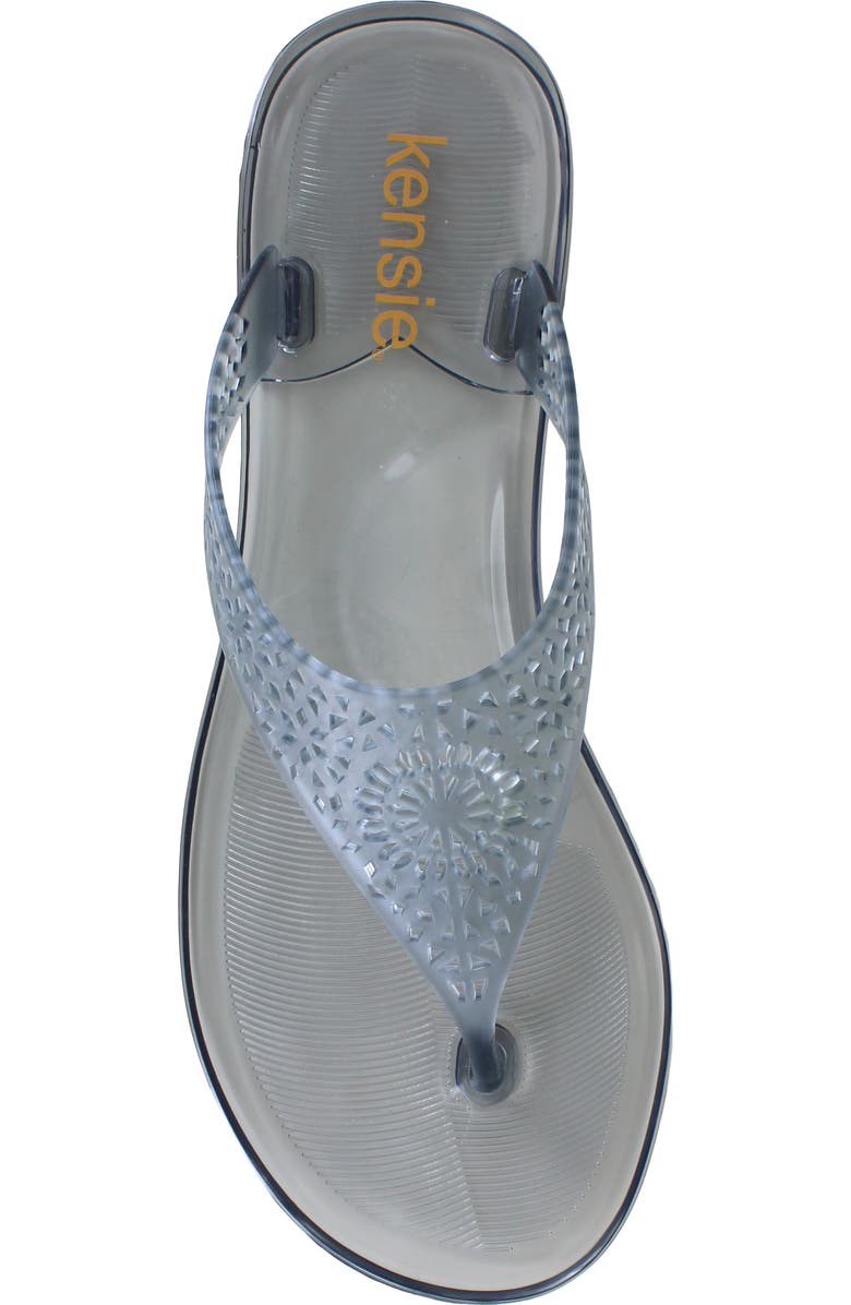 Kensie Balia Flip Flop, Alternate, color, Smoke