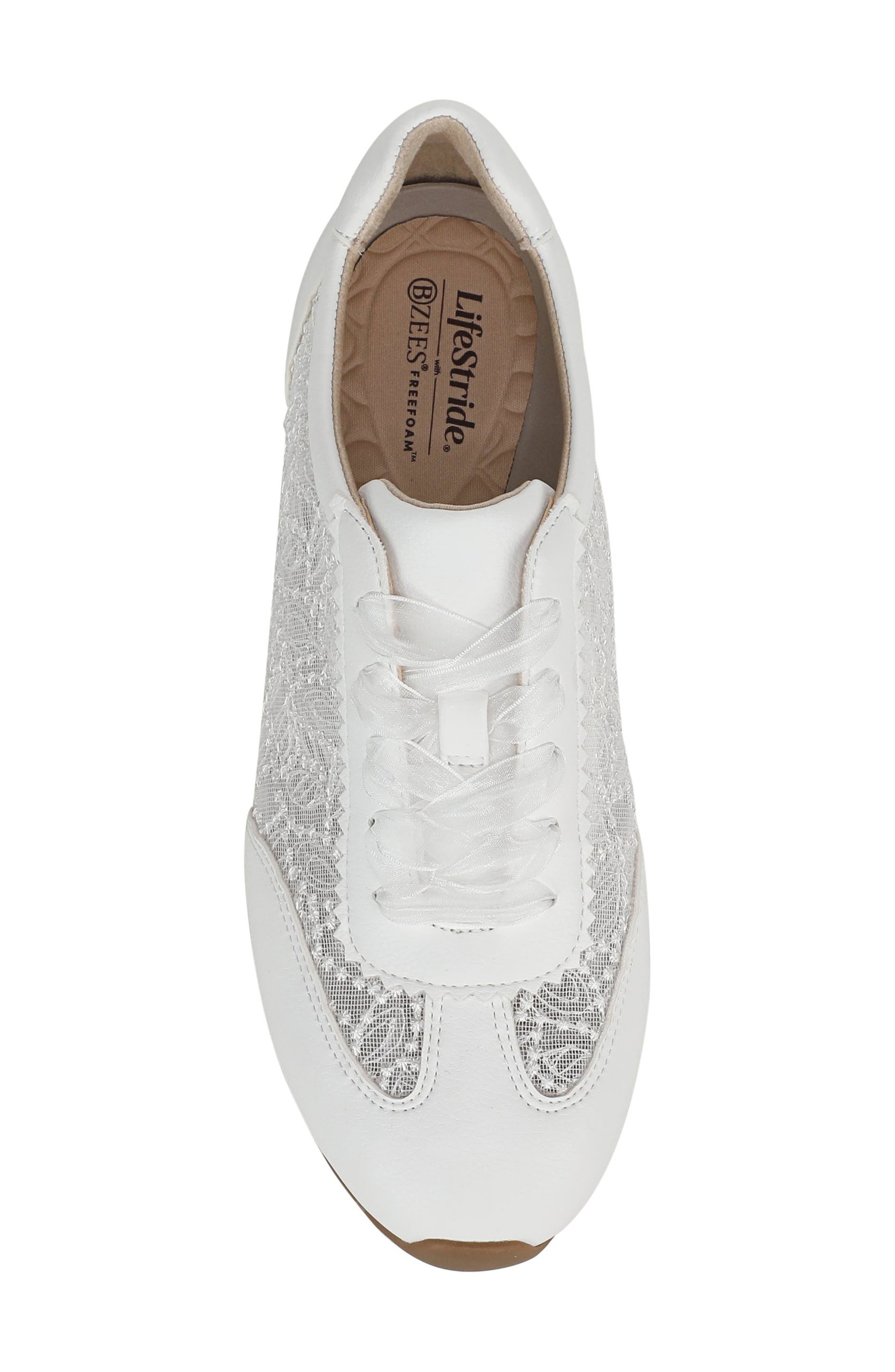 Forsythia Cutout Sneaker, Alternate, color, BRIGHT WHITE