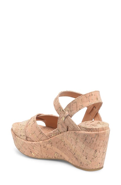 Kork-ease ® Ava 2.0 Platform Wedge Sandal In Cork