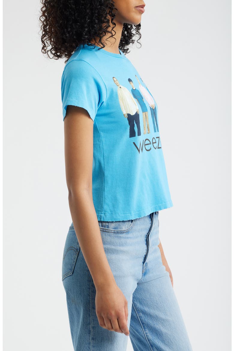 Weezer Blue Album Cotton Graphic T-Shirt, Alternate, color, ULTRA BLUE