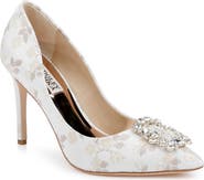 Badgley Mischka Collection Cher Crystal Embellished Pump