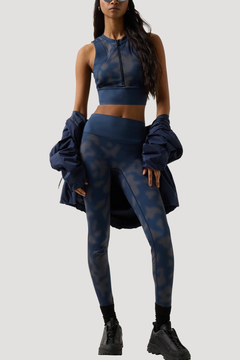 Tights Cherien, Alternate, color, Navy blue/grey