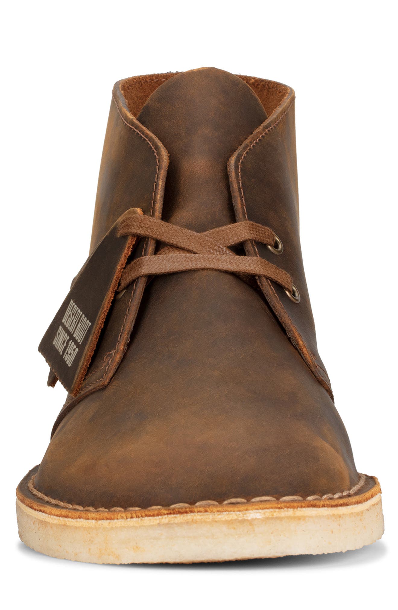 Clarks® Desert Chukka Boot, Alternate, color, BEESWAX