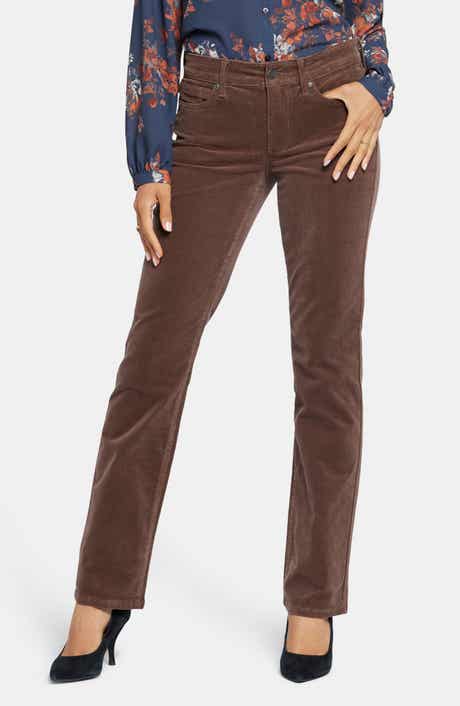 NYDJ Marilyn Straight Leg Corduroy Pants