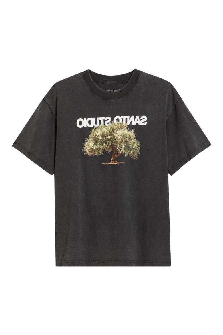 Olive Tree Graphic T-Shirt, Alternate, color, VINTAGE BLACK