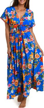 La Blanca Modern Maxi Cover-Up Dress