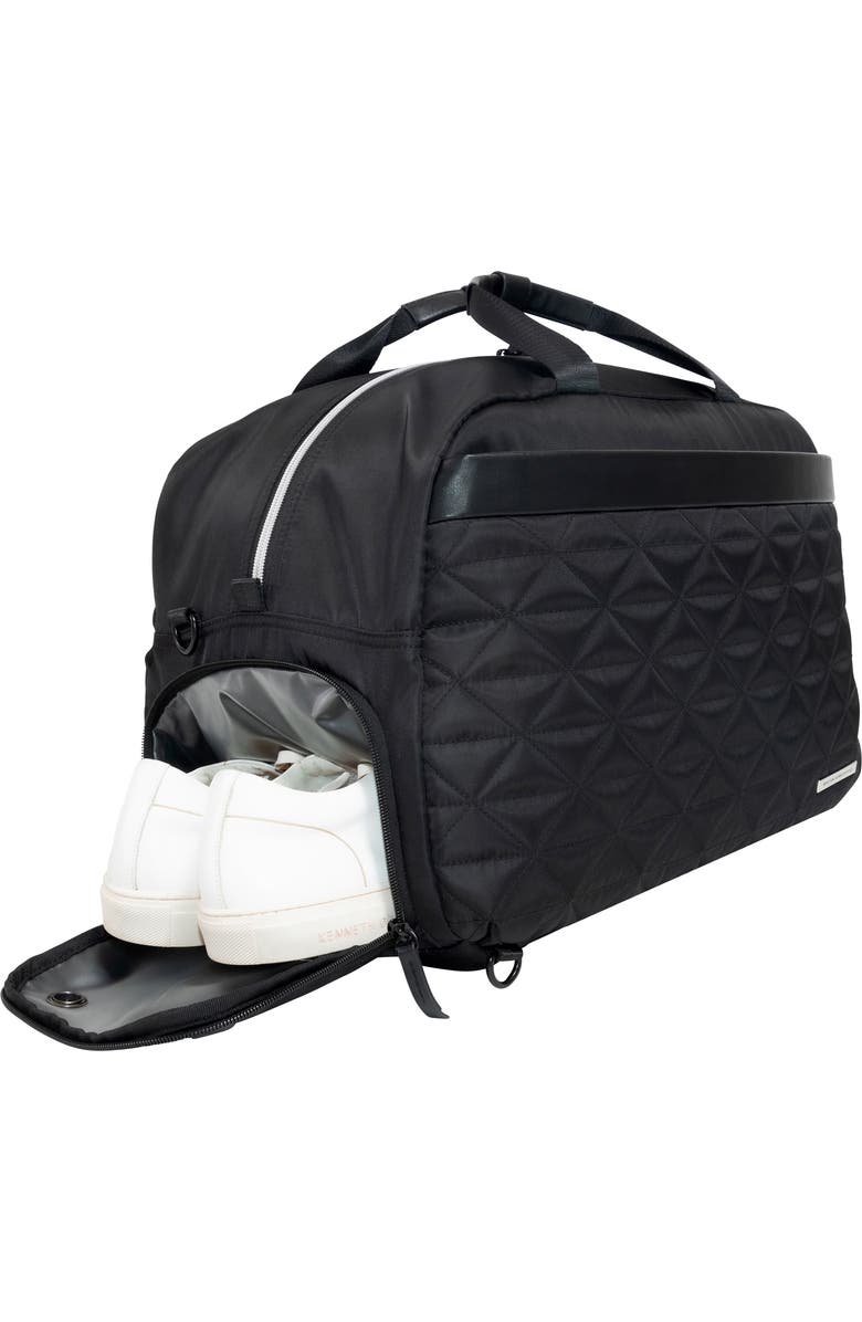 Kenneth Cole Reaction Emma Duffle Bag, Alternate, color, Black