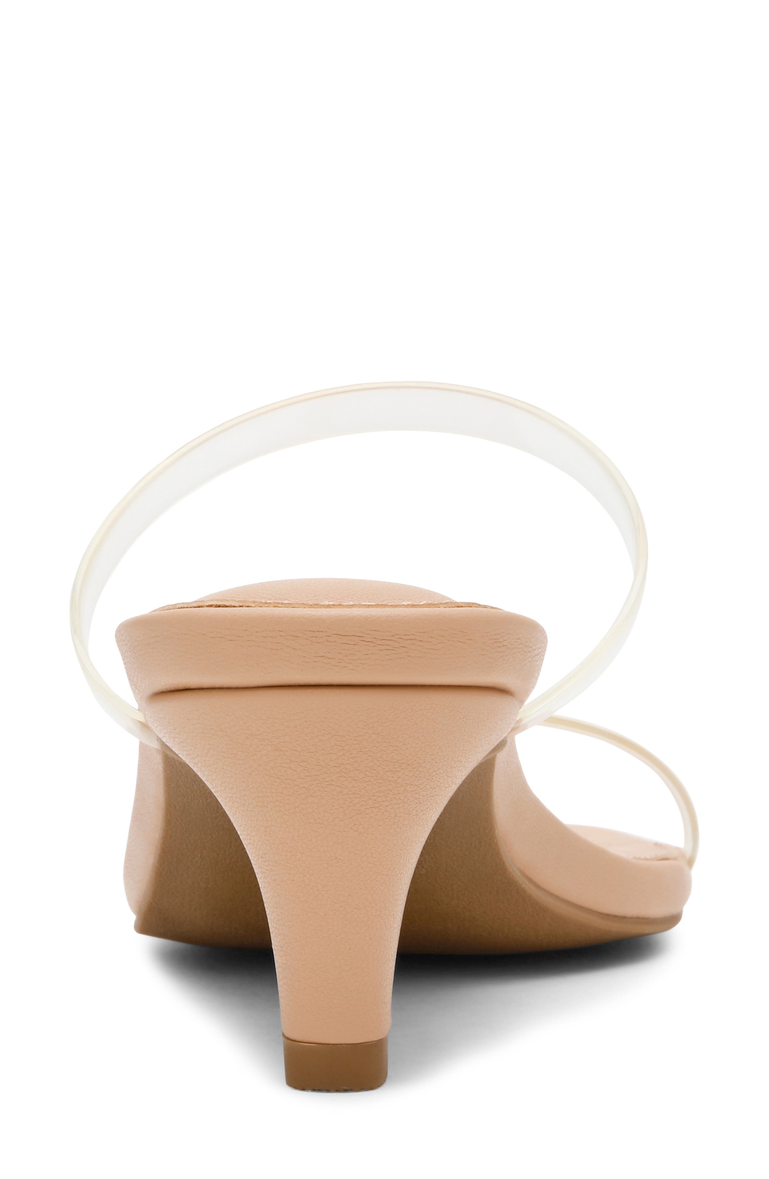 Remmy Kitten Heel Sandal, Alternate, color, CLEAR