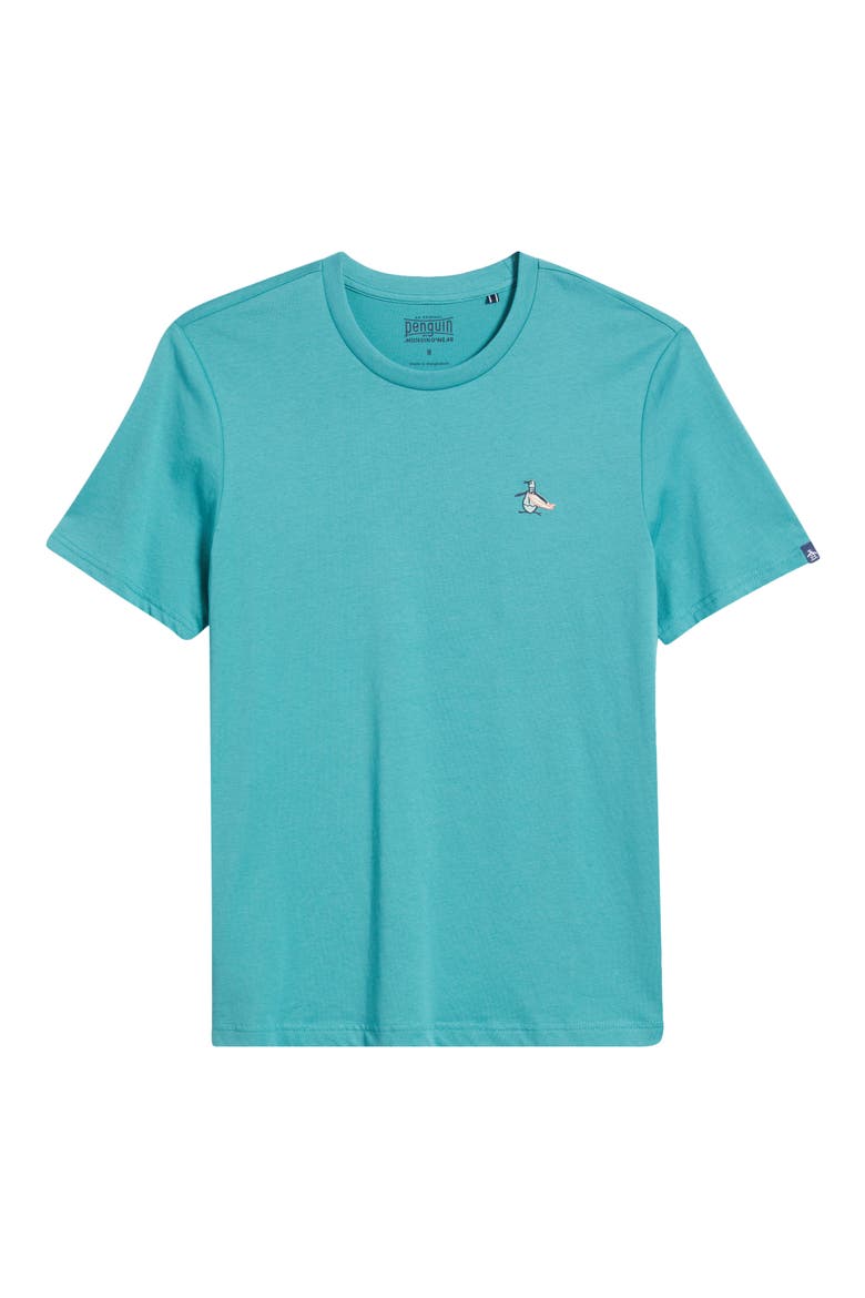 Organic Cotton Jersey T-Shirt, Alternate, color, TEAL